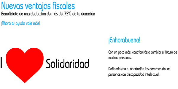 Nuevos incentivos fiscales para las donaciones. Foto: Fundación AMÁS.