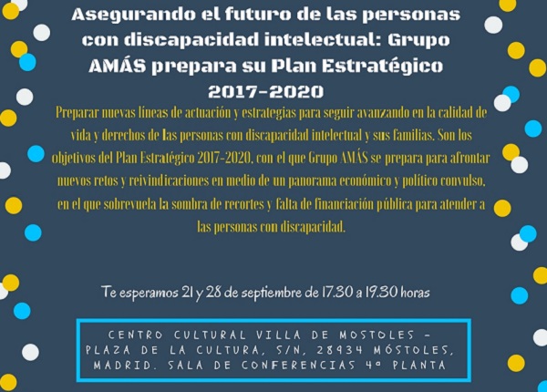 Arranca el diseño del Plan Estratégico 2017-2020 de Fundación AMÁS.