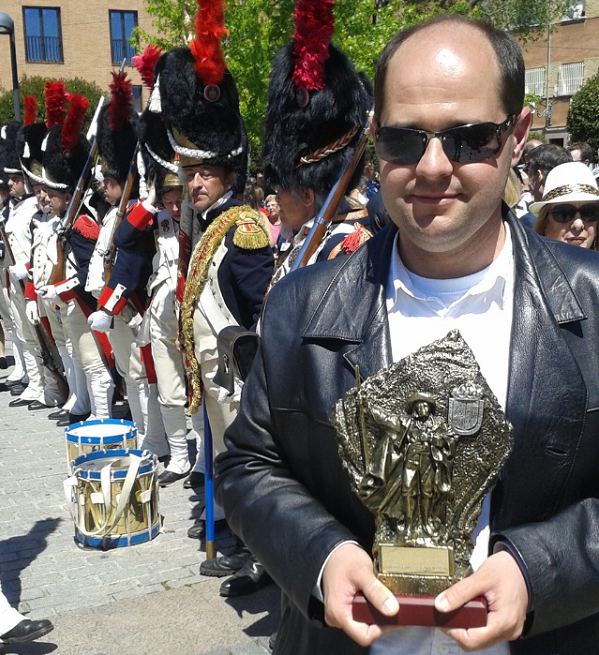José Arace, usuario de Fundación AMÁS, galardonado en IV Edición de los Premios Mostoleños.