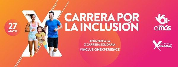Xanadú, patrocinador oficial de la X Carrera por la Inclusión de Fundación AMÁS.