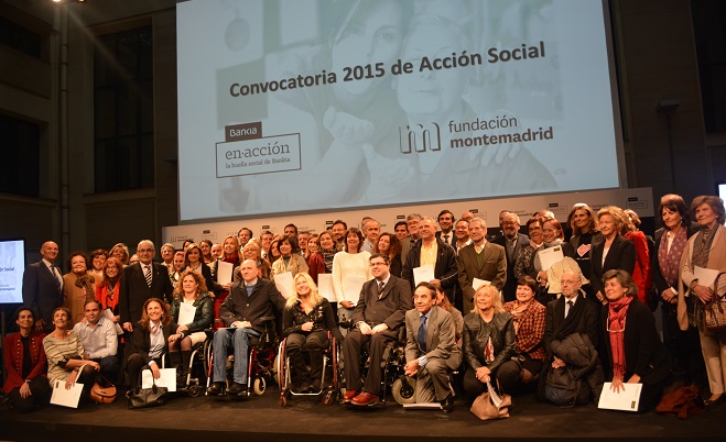 Acto de entrega de Convenios Acción Social de Fundación Montemadrid y Bankia. Foto: Miguel Berrocal.