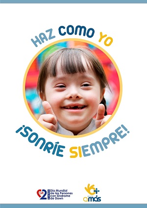 21 de marzo, Día Mundial del síndrome de Down. Foto: Fundación AMÁS.
